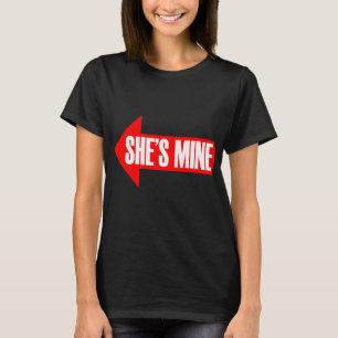 T-shirt ELLE EST À MOI FLÈCHE À DROITE -.png