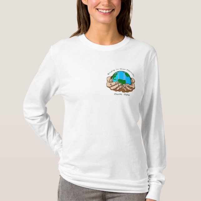 T-shirt ELLE EST DANS NOTRE collection de chemises (Devant)