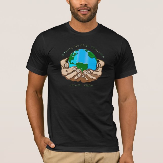 T-shirt ELLE EST DANS NOTRE collection MAINS (Devant)