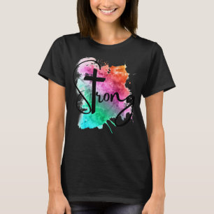 T-shirt Elle Est Forte Écriture Proverbes 3125 Verset Bibl