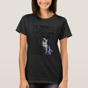 T-shirt Elle Est Fou Nanasaurus Dinosaur Nanasaurus V N
