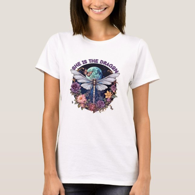 T-shirt Elle Est Le Dragon (Devant)