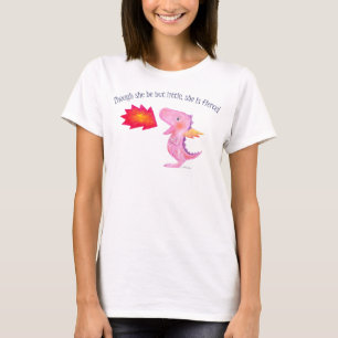T-shirt Elle est le graphique féroce T de puissance de