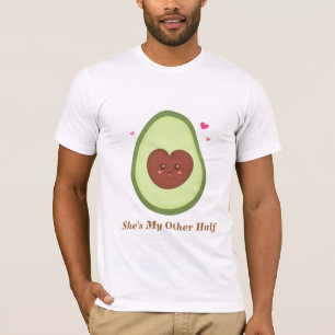 T-shirt Elle est mon autre moitié, joli avocat