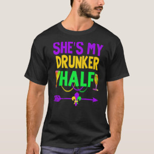 T-shirt Elle Est Mon Couples Moitié Couples Qui Boivent En