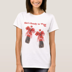 T-shirt Elle est prête pour la Baby Shower