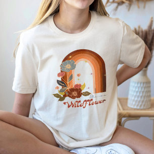 T-shirt Elle est une chemise Fleur sauvage, Inspirationnel