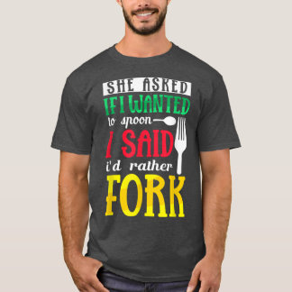 T-shirt Elle M'A Demandé Si Je Recherchée De M'Étonner J'A