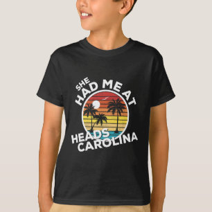 T-shirt Elle M'A Eu À Heads Carolina Country Music Lyrics