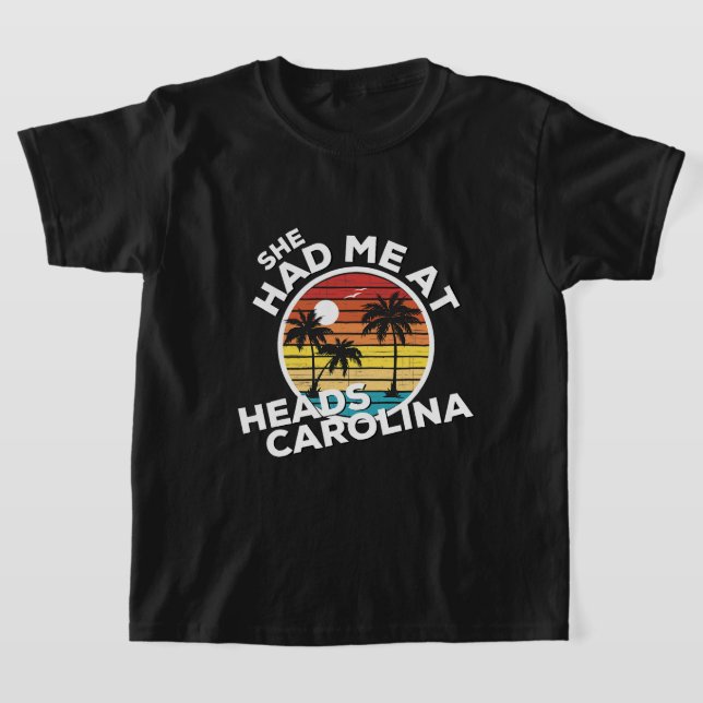 T-shirt Elle M'A Eu À Heads Carolina Country Music Lyrics (Poser)