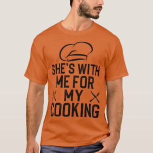T-shirt Elle m'accompagne pour ma cuisine 1