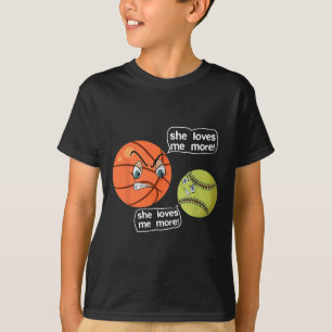 T-shirt Elle m'aime plus furieuse Sketll doucement combat