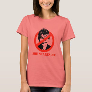 T-shirt Elle m'effraye