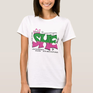 T-shirt Elle possède une entreprise qu'elle s'occupe de so