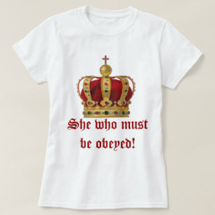 T-shirt Elle qui doit être obéie