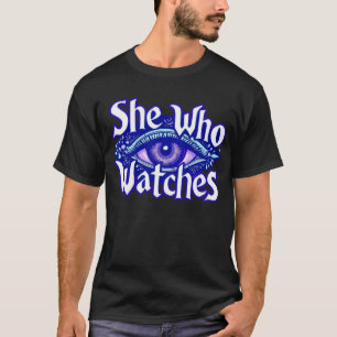 T-shirt Elle Qui Regarde