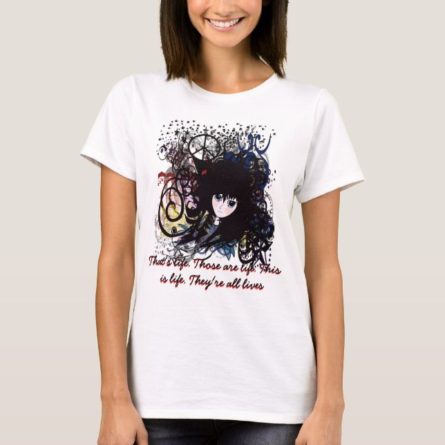 T-shirt Elles sont toutes des vies (Devant)