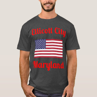 T-shirt Ellicott City Maryland Imprimantes élégantes