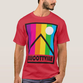 T-shirt Ellicottville New York Souvenir Cadeau Rainbow Mou