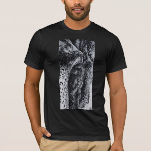 T-shirt Ellie Eléphant Art de la faune asiatique Jungle An