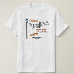 T-shirt Elliott's Pine Log Restaurant, Skokie, IL. 1939-88
