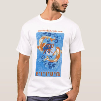 T-shirt Ellum profond Koi