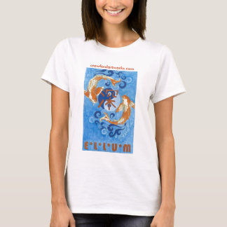 T-shirt Ellum profond Koi