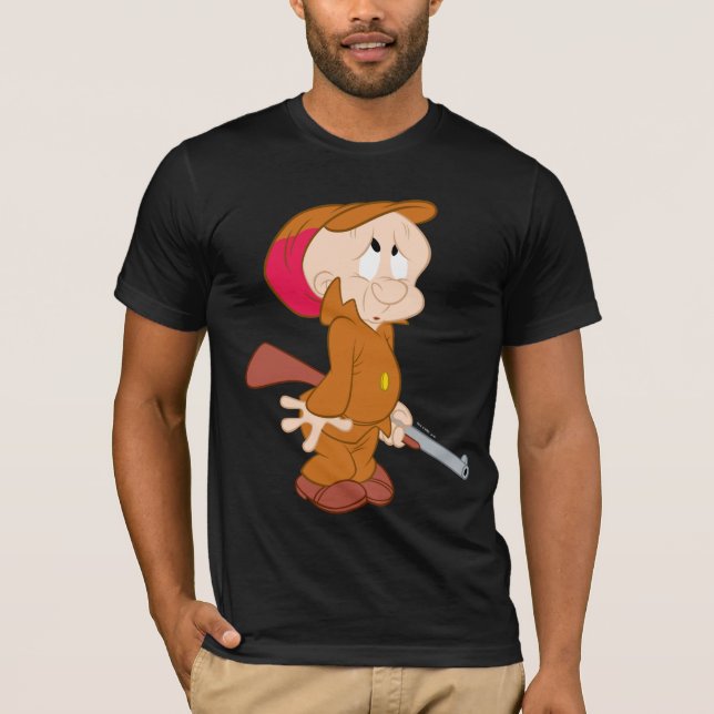 T-shirt ELMER FUDD™| Pose effrayée (Devant)