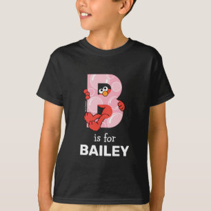 T-shirt Elmo Alphabet B Bulles