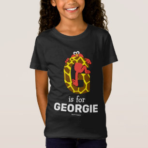 T-Shirt Elmo Alphabet   G Girafe