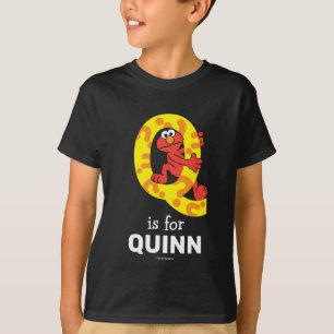 T-shirt Elmo Alphabet   Q Point d'interrogation