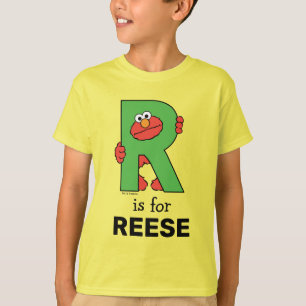 T-shirt Elmo Alphabet   R Vert