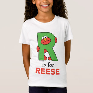 T-Shirt Elmo Alphabet   R Vert