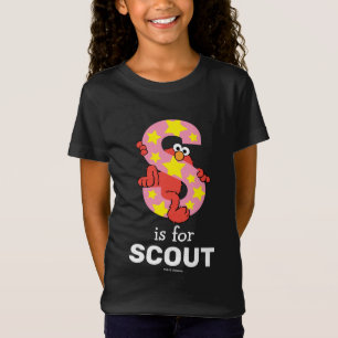 T-Shirt Elmo Alphabet S Étoile