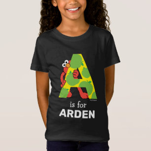 T-Shirt Elmo Alphabet   Une pomme