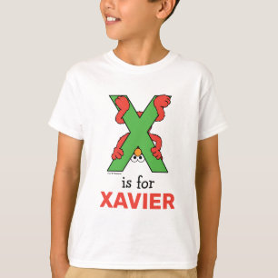 T-shirt Elmo Alphabet X Vert