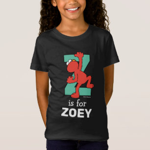 T-Shirt Elmo Alphabet Z TURQUOISE