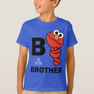 T-shirt Elmo   B est pour Frère