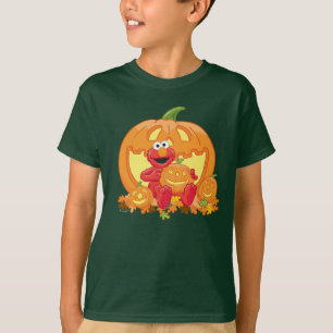 T-shirt Elmo   Citrouilles d'Halloween