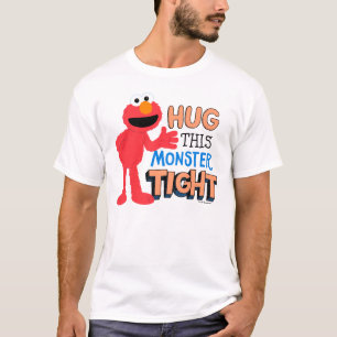 T-shirt Elmo   Enserrez ce monstre serré