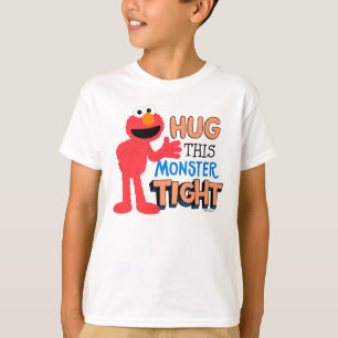 T-shirt Elmo   Enserrez ce monstre serré