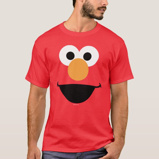 T-shirt Elmo Face Art (Devant)