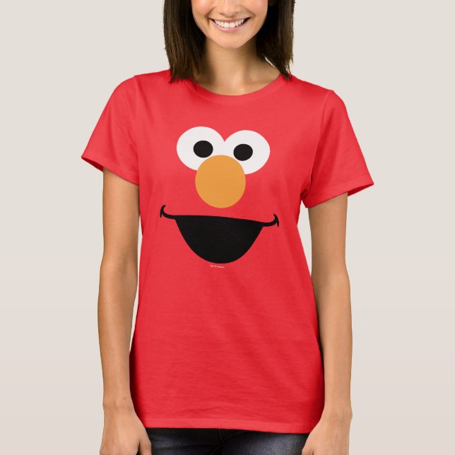 T-shirt Elmo Face Art (Devant)