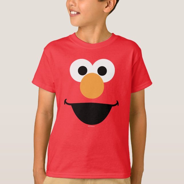 T-shirt Elmo Face Art (Devant)