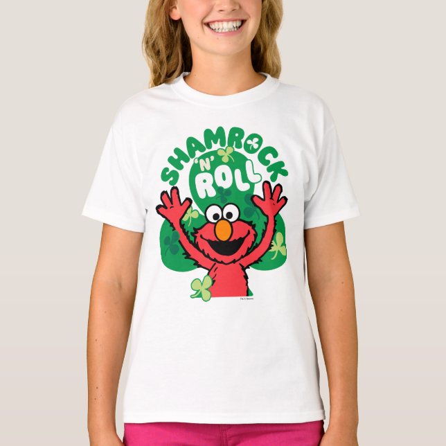T-shirt Elmo | Rouleau "N" shamrock (Devant)
