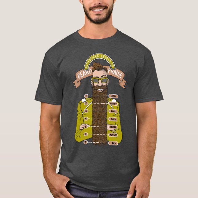 T-shirt Éloge de barbe (Devant)