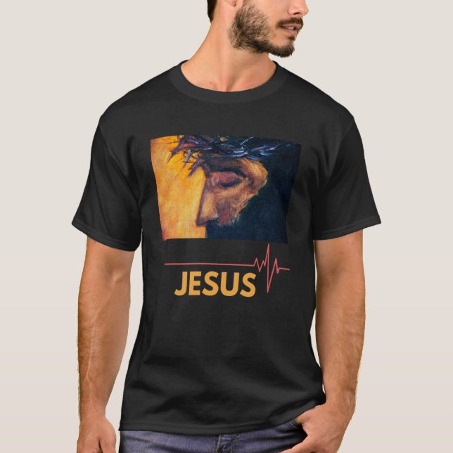 T-shirt Elohim Yahweh Abba Foi Jésus Mon Père (Devant)