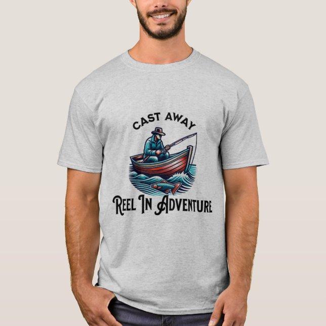 T-shirt Éloigné, Roulette En Aventure (Devant)