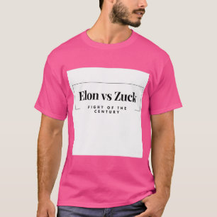 T-shirt Elon Vs Zuck