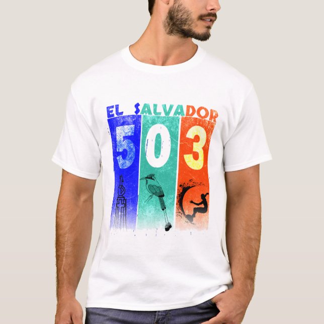 T-SHIRT ELSALVADOR 503 (Devant)